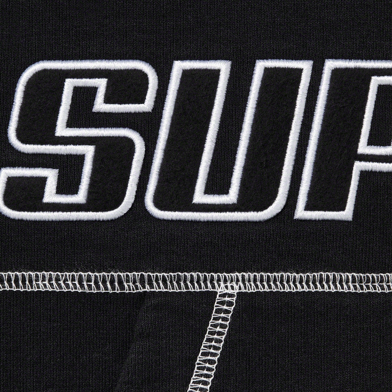 Coverstitch Hooded Sweatshirt view 6